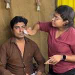 DURGAPUJA : মেঘলা আকাশ কাশ বনে কে ওই মহিলা ?